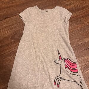 Gray Unicorn Dress